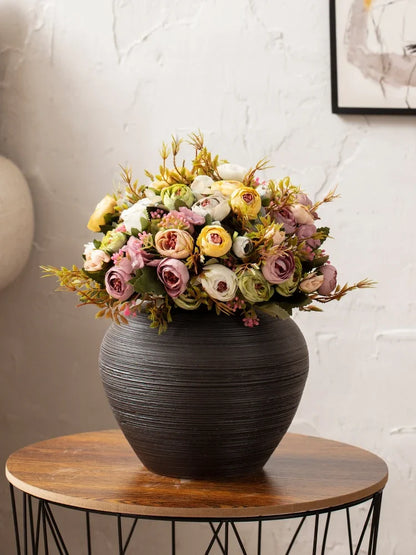 Japanese Black Coarse Pottery