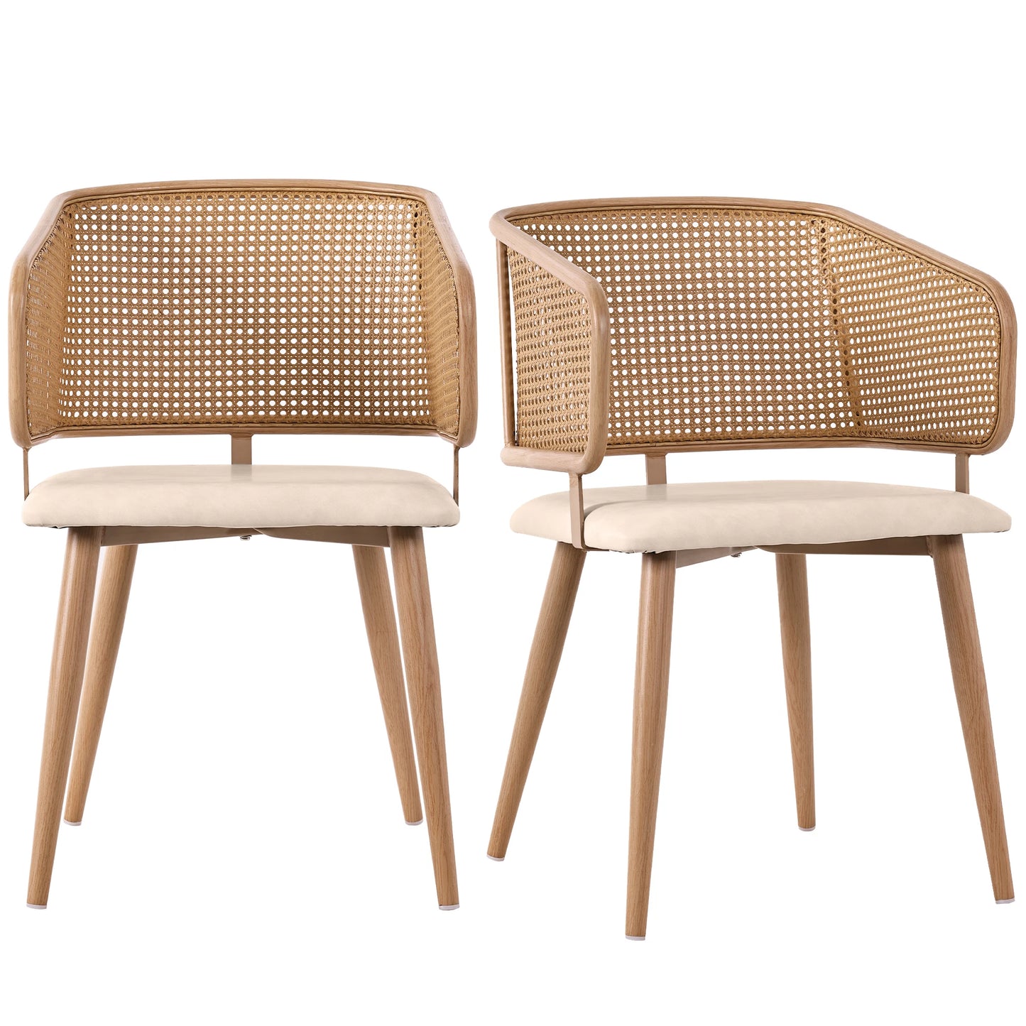 Modern Rattan Backrests Chair