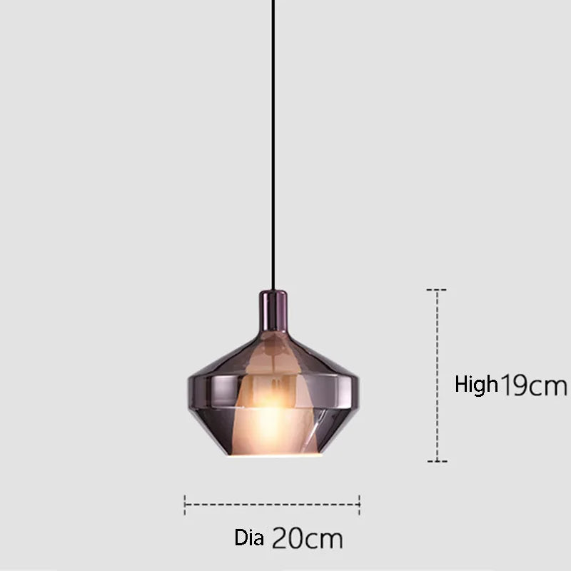 Creative Design Glass Pendant Light