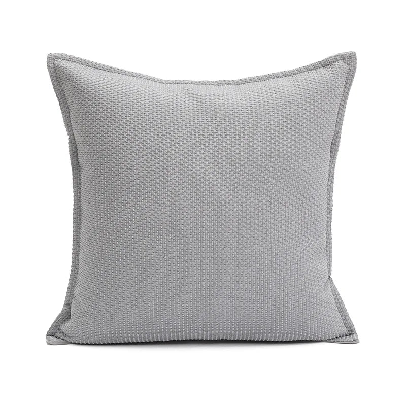 Checkerboard Stamping Throw Pillow Cover