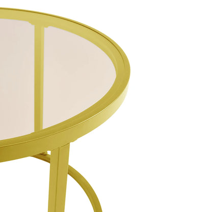 Glass Nesting Table Set