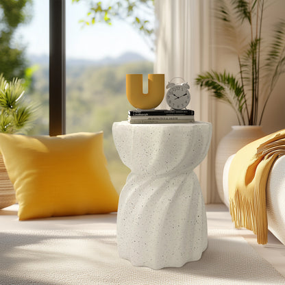 Lightweight Concrete Accent Table