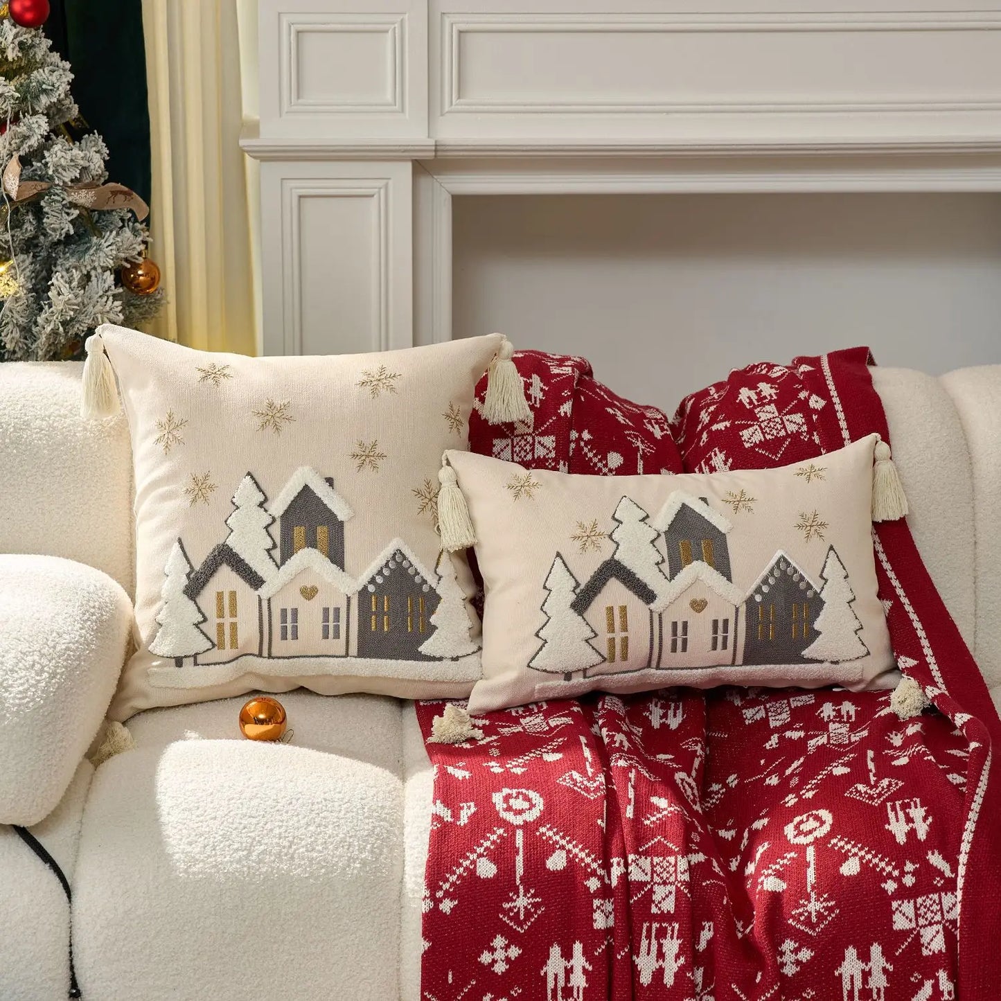 Happy and Festive Holiday Pillow Covers