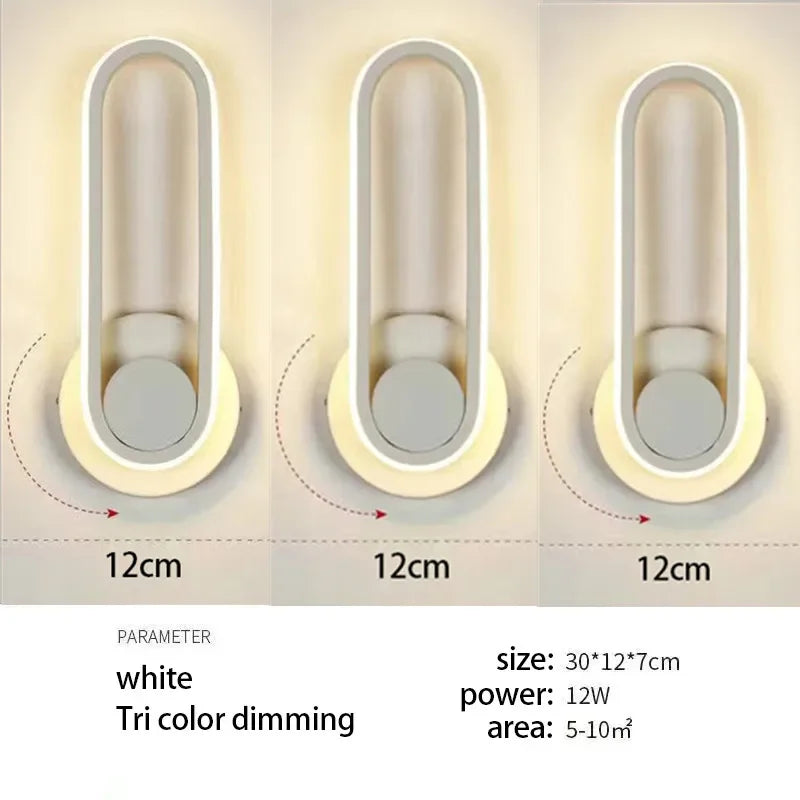 Modern Rotatable LED Wall Sconce