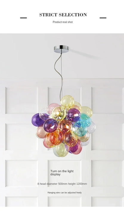 Colorful Balloon Chandelier