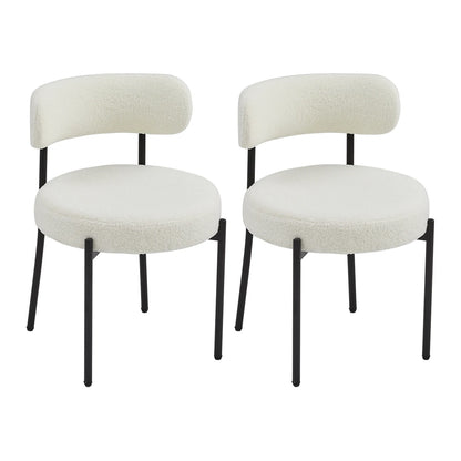 Dining Chairs Set of 2 with Oversized Seat