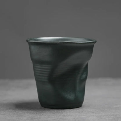 Irregular Ceramic Coffee Cup