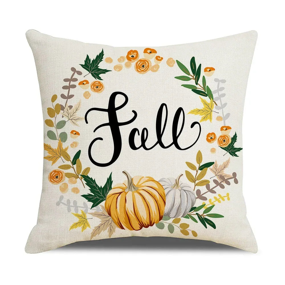 Thanksgiving Cushion Cover