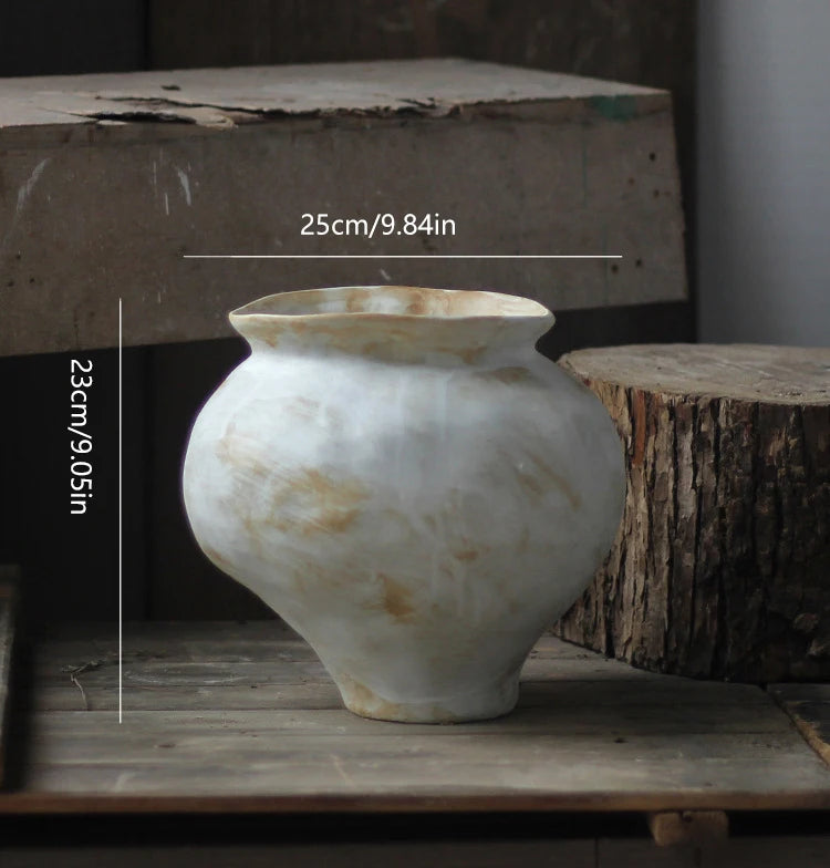 Irregular Ceramic Flower Pot