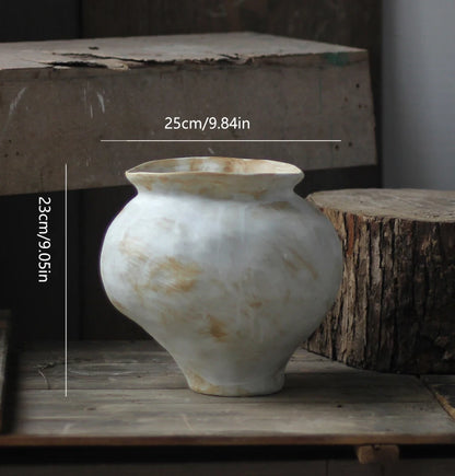 Irregular Ceramic Flower Pot