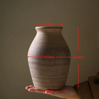 Rough Clay Pottery Vase