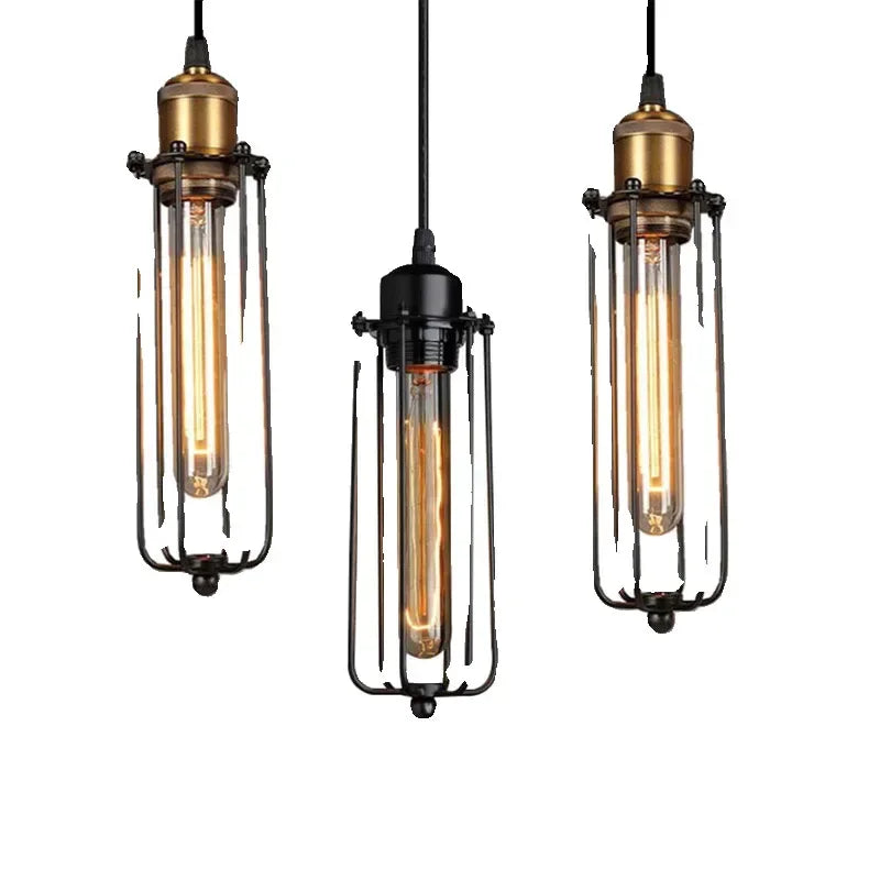 Industrial Bar Style Chandelier