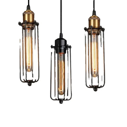 Industrial Bar Style Chandelier