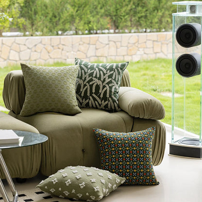 Pastoral Plant Throw Pillow Cover