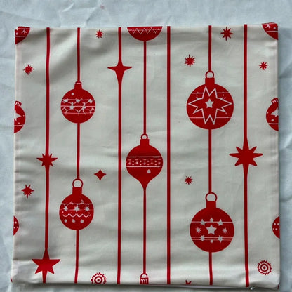 Christmas Tree Snowflake Print Pillowcase