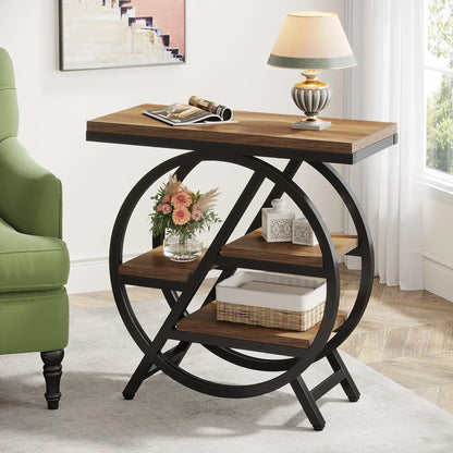 Geometric End Table