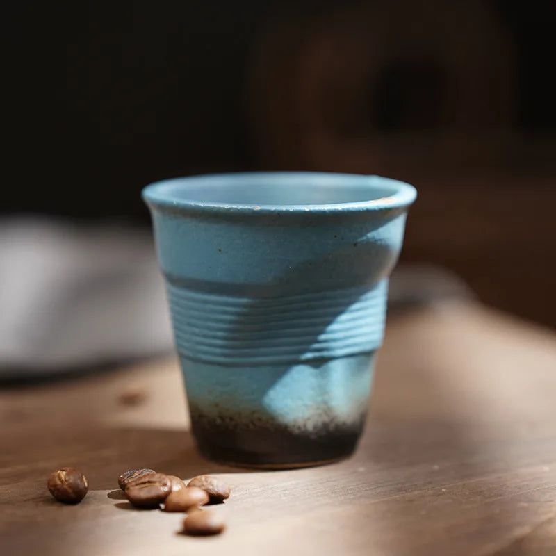 Irregular Ceramic Coffee Cup
