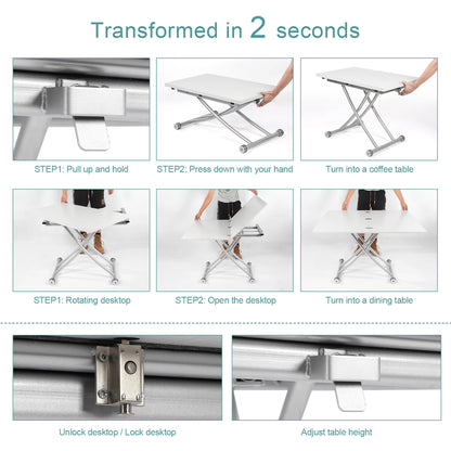 Height Adjustable Coffee Table