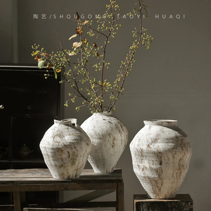 Zen Rough Pottery Jar