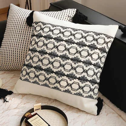 French Brown Throw Pillow Cover