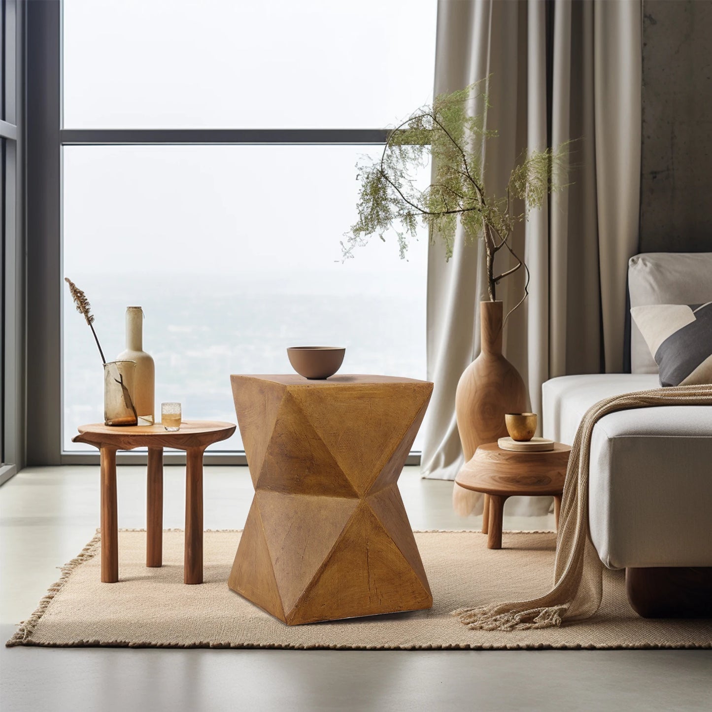 Vintage Wooden Side Table