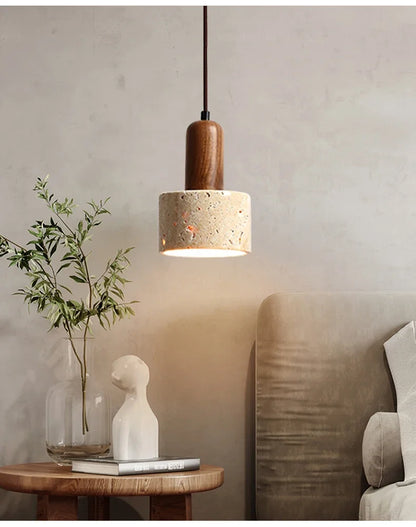 Japanese Marble Pendant Light