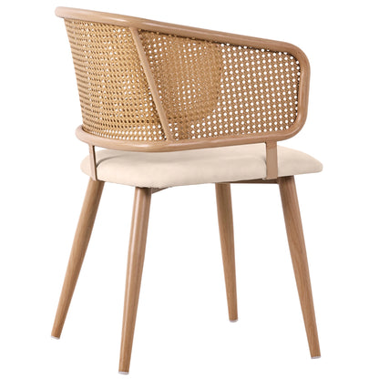 Modern Rattan Backrests Chair