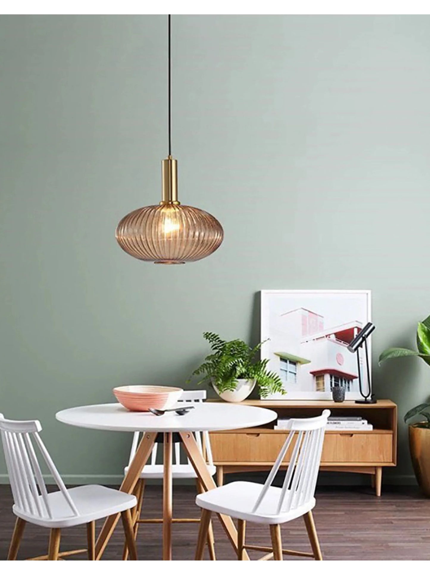 Smoke Glass Pendant Lights