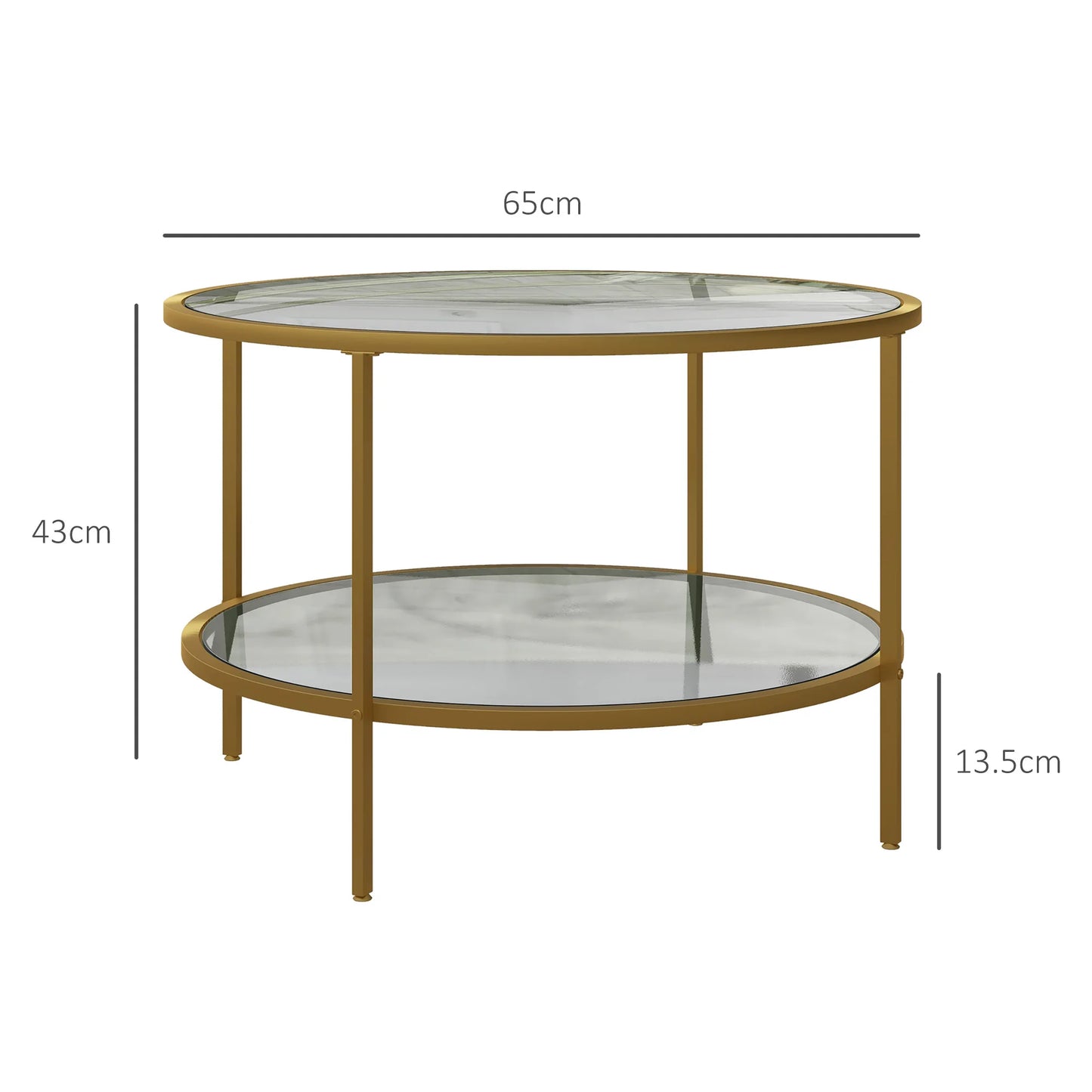 Tempered Glass Coffee Table