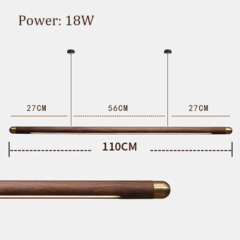 Flute Style Pendant Light