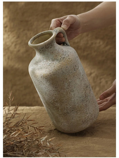 CAPIRON Retro Style Pottery Vase