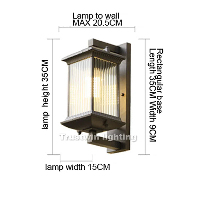 European Style Outdoor Wall Lamp