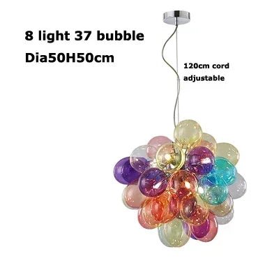 Colorful Balloon Chandelier