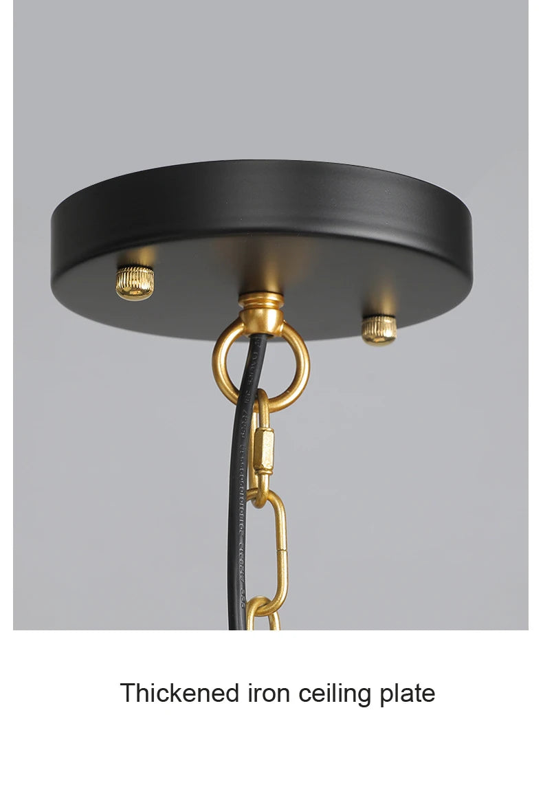 Modern Farmhouse Geometric Chandelier