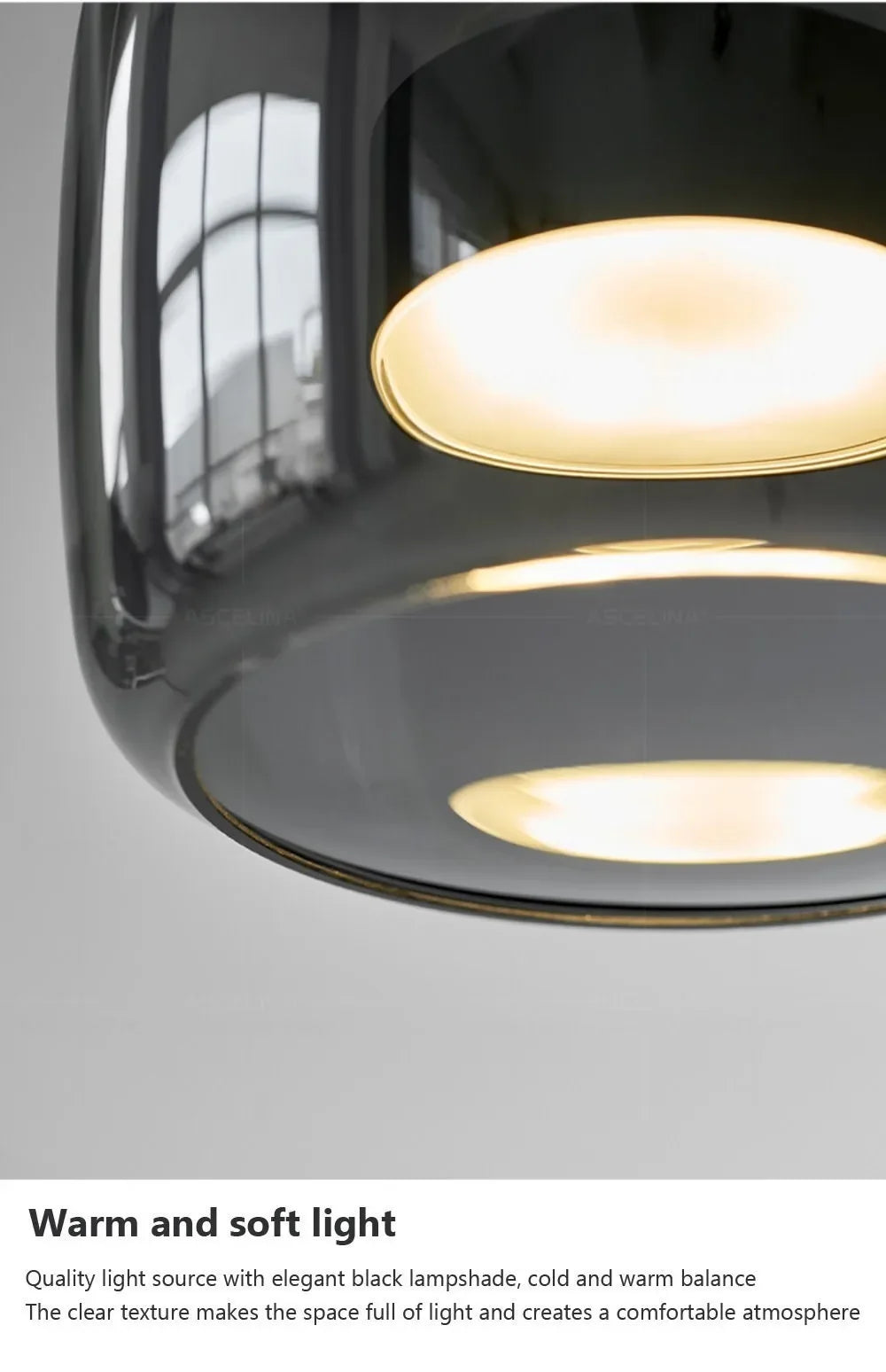 Modern Glass Pendant Light