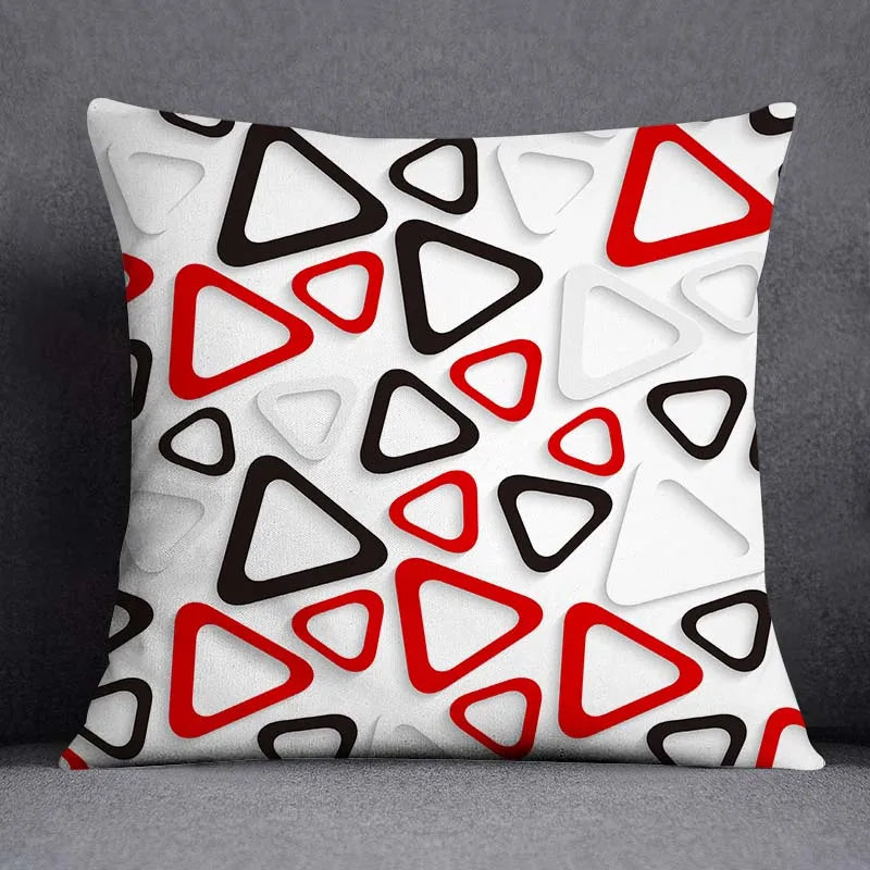 Colorful Geometric Cushion Cover
