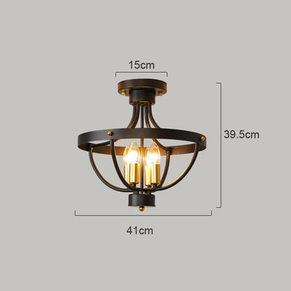 Modern Farmhouse Geometric Chandelier