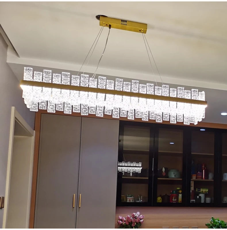 Luxury Crystal Pendant Light