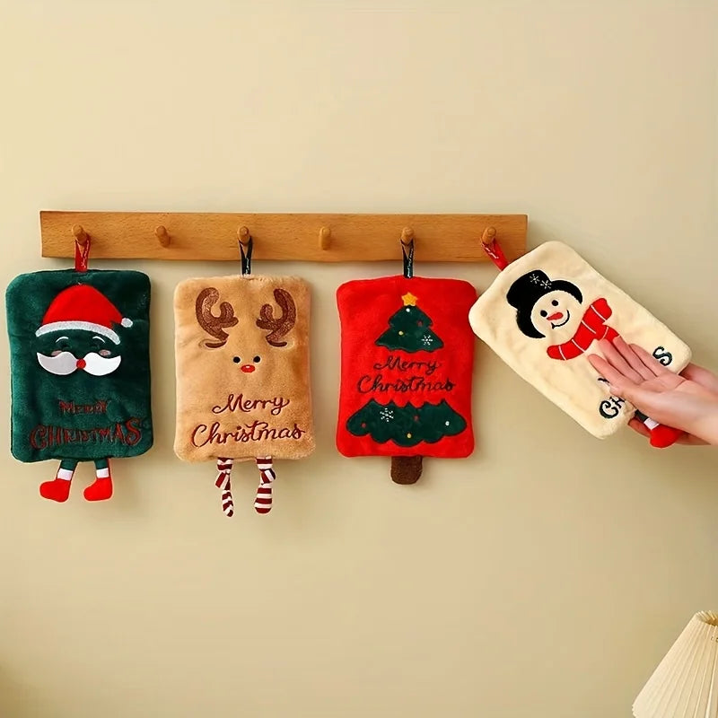 Merry Christmas Hand Towel
