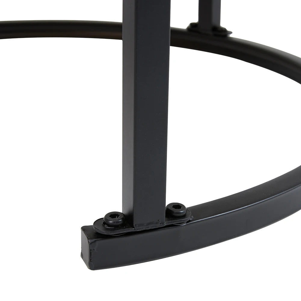 Glass Nesting Table Set