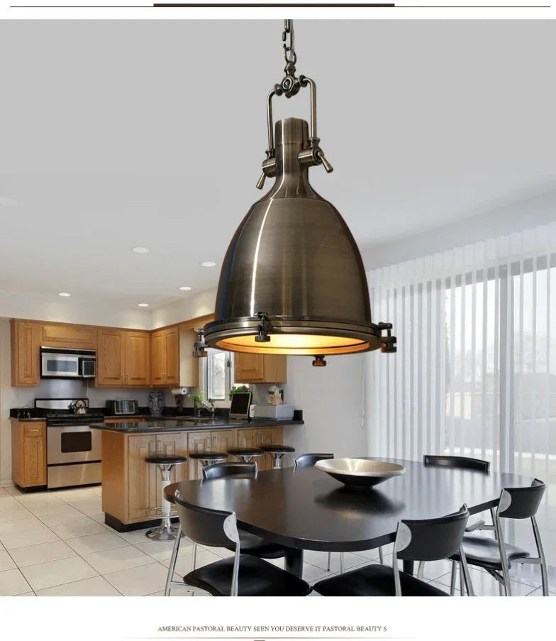 Industrial & Nostalgic Pendant Light