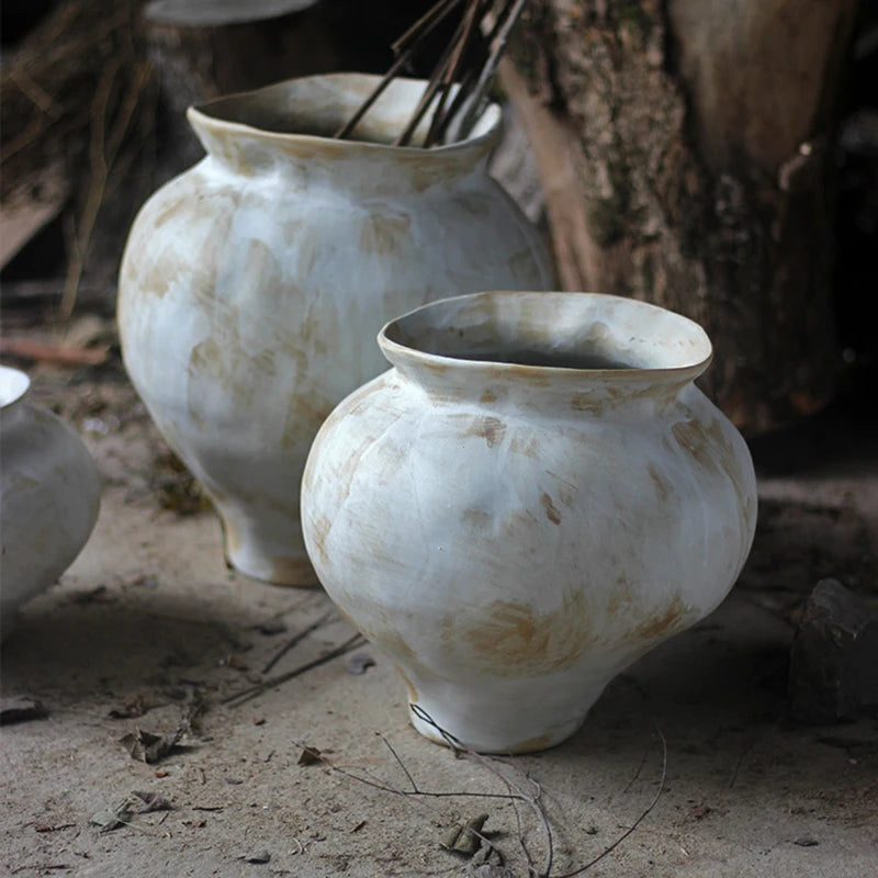 Irregular Ceramic Flower Pot