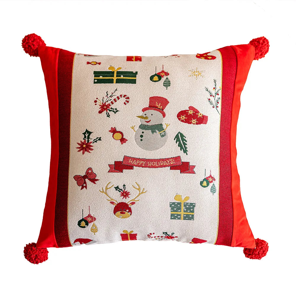 Christmas Cushion Cover Cartoon