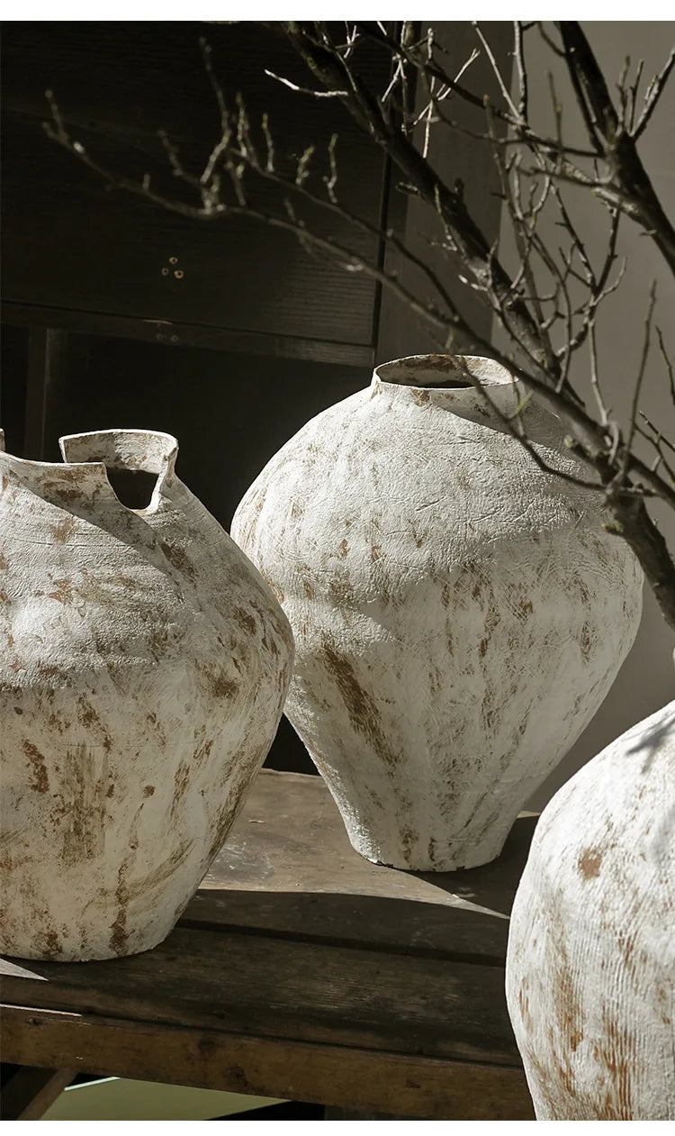 Zen Rough Pottery Jar