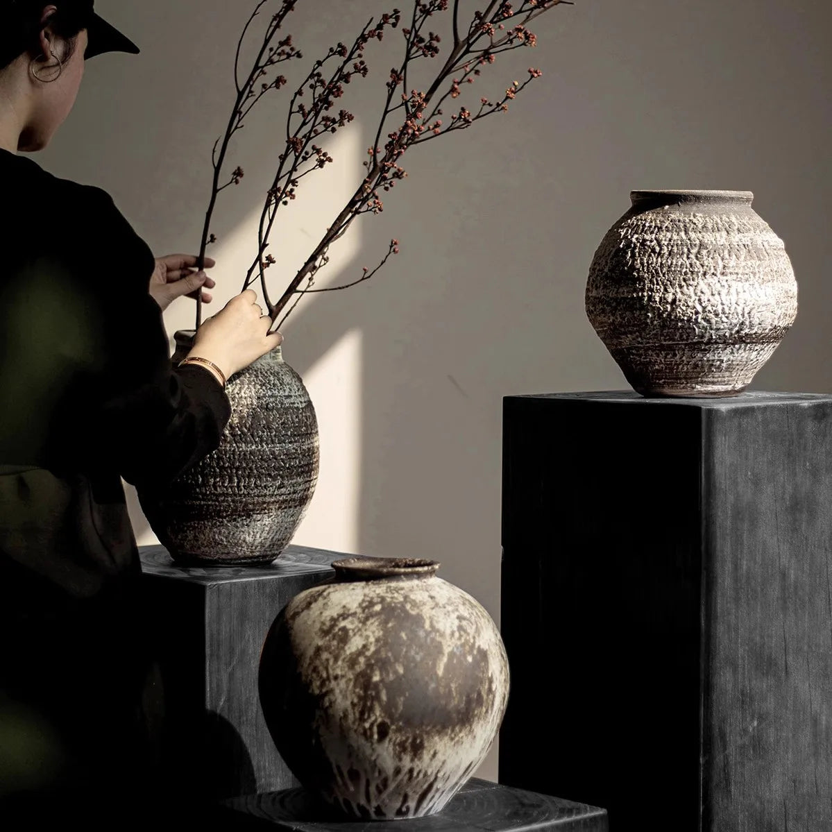 Wabi-sabi Style Zen Pots