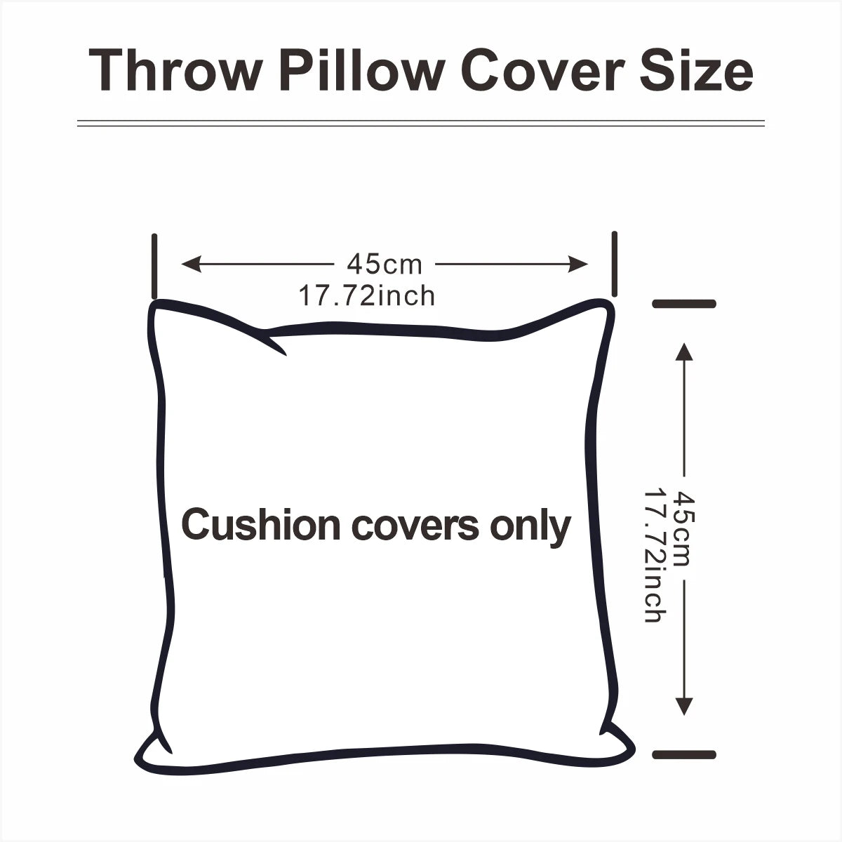 Embroidery Christmas Throw Pillow Cover