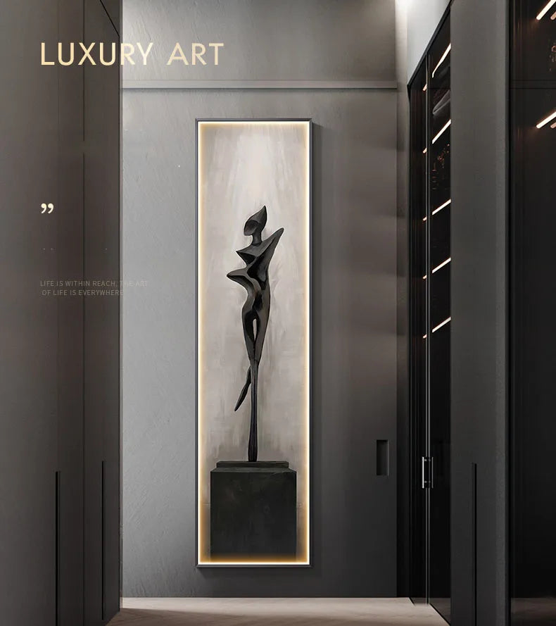 Wall Hanging Art Lamp