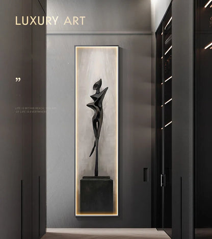 Wall Hanging Art Lamp