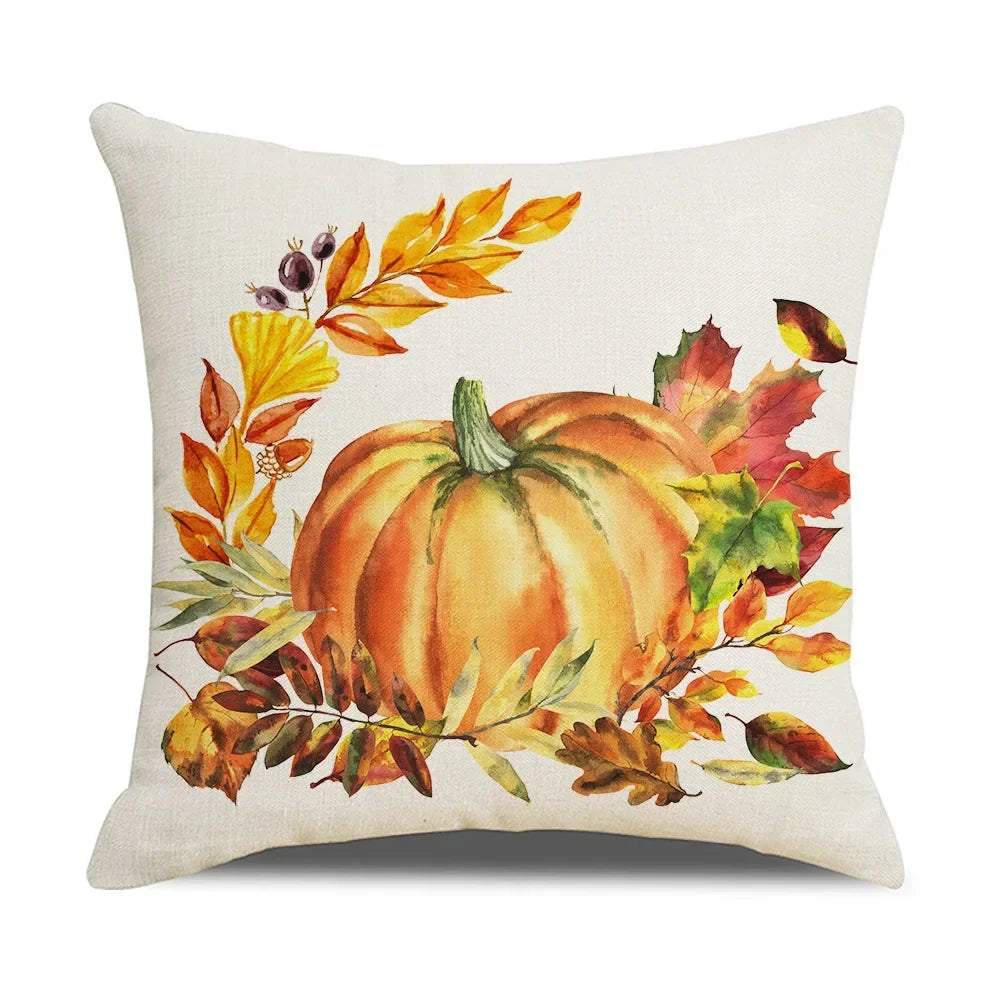 Thanksgiving Cushion Cover