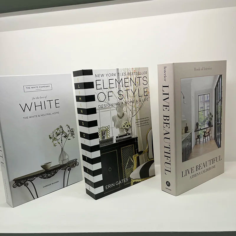 Decoration Fake Books 3pcs/Set